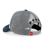 Premium Star Embroidery Structured Crown Vintage Trucker Hat
