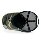 Premium Star Embroidery Structured Crown Vintage Trucker Hat