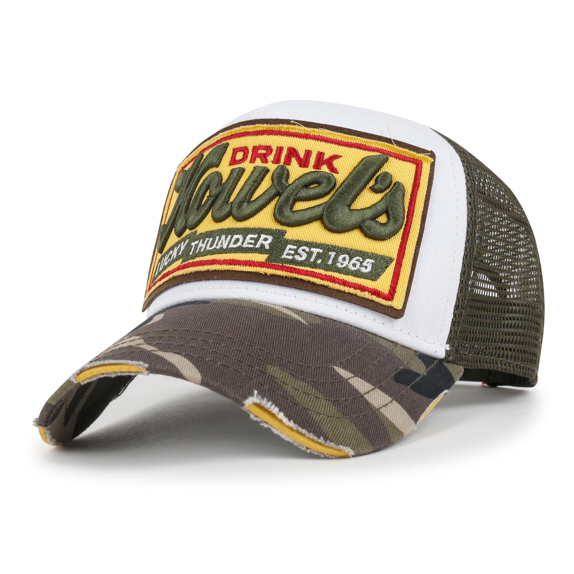 Premium Howels Embroidery Structured Crown Vintage Baseball Cap