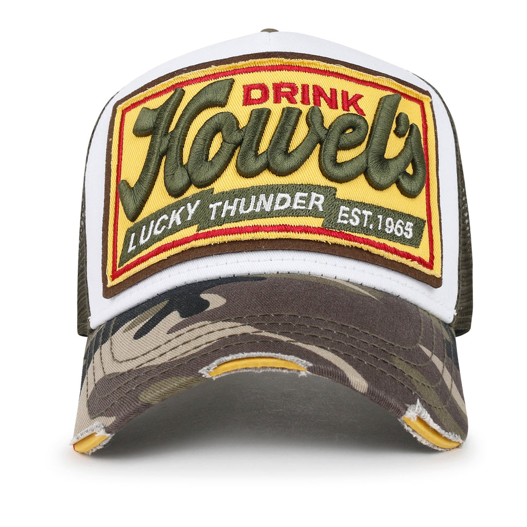 Premium Howels Embroidery Structured Crown Vintage Baseball Cap