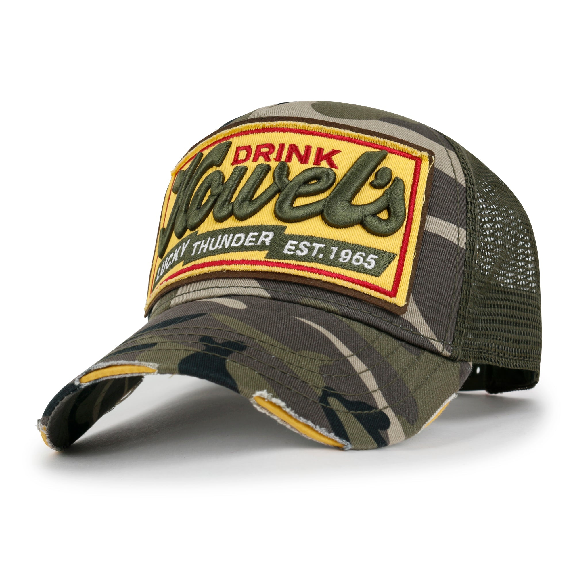 Premium Howels Embroidery Structured Crown Vintage Baseball Cap