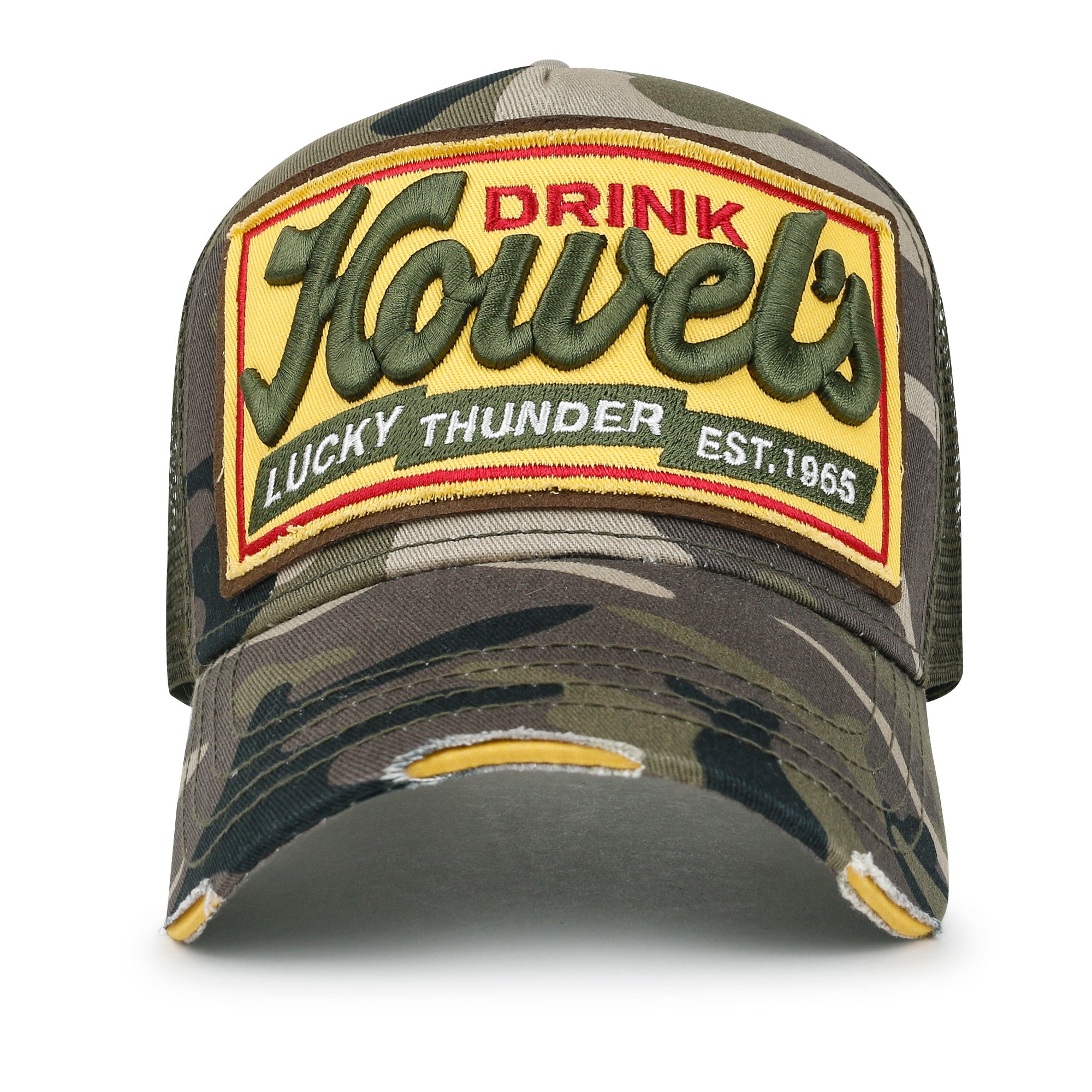 Premium Howels Embroidery Structured Crown Vintage Baseball Cap