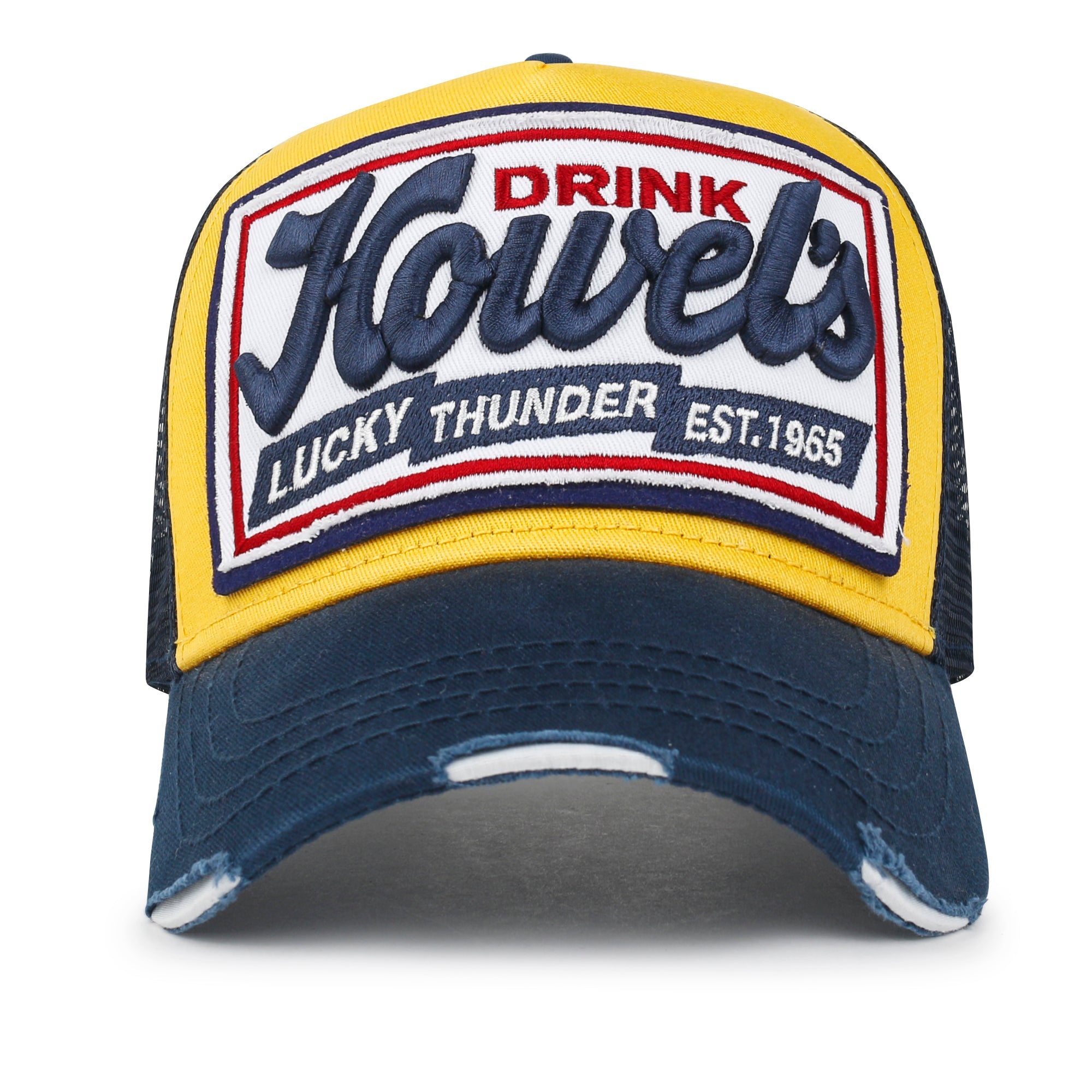 Premium Howels Embroidery Structured Crown Vintage Baseball Cap