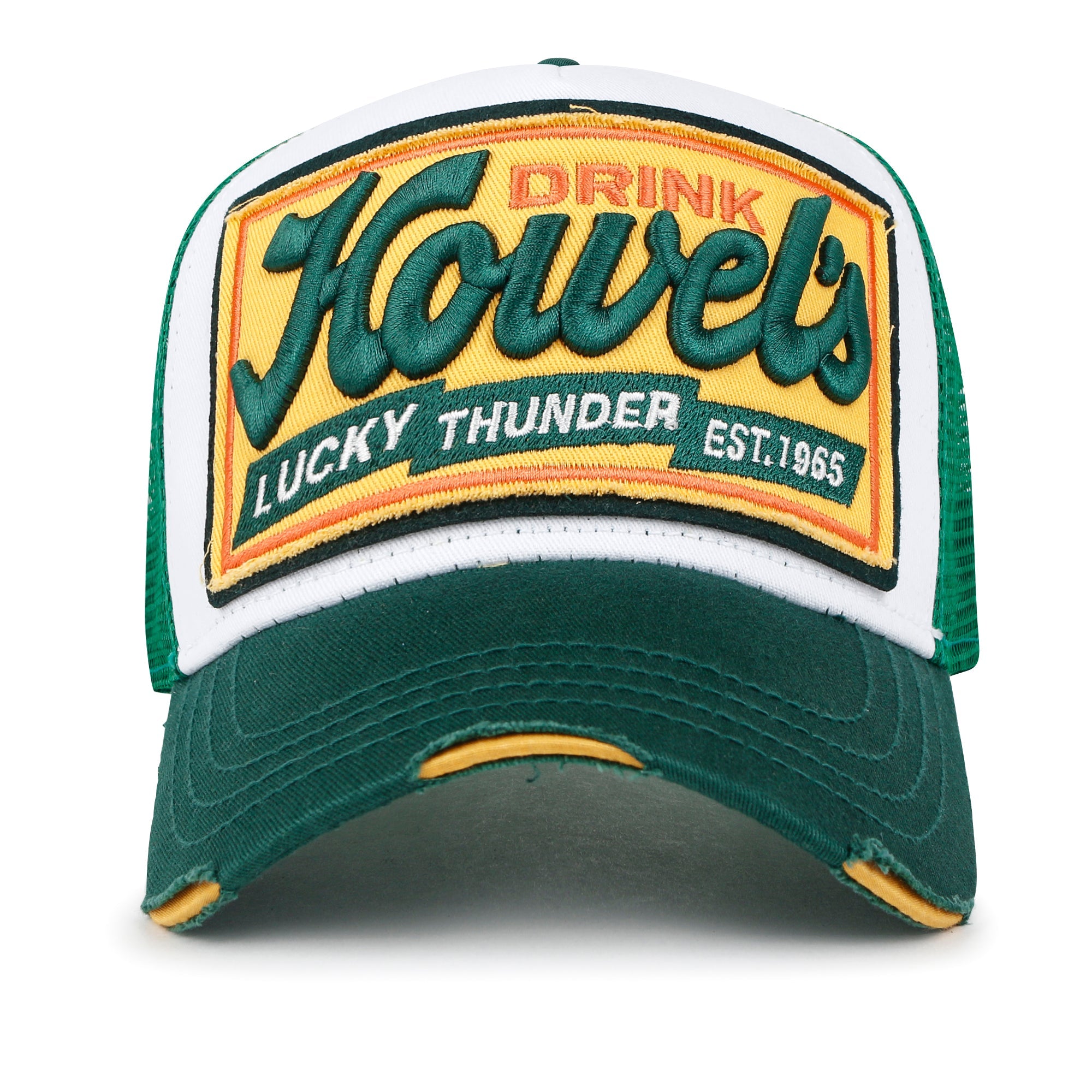 Premium Howels Embroidery Structured Crown Vintage Baseball Cap