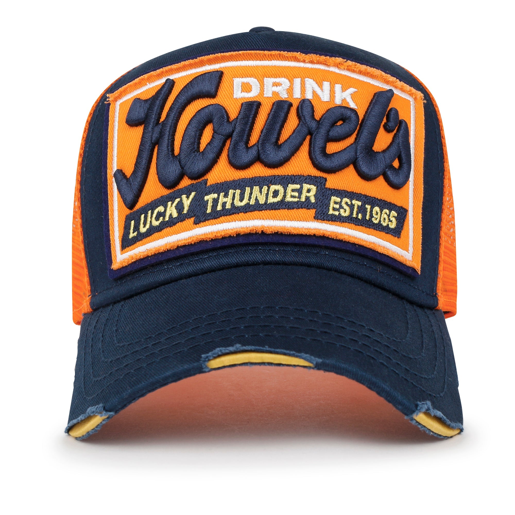 Premium Howels Embroidery Structured Crown Vintage Baseball Cap