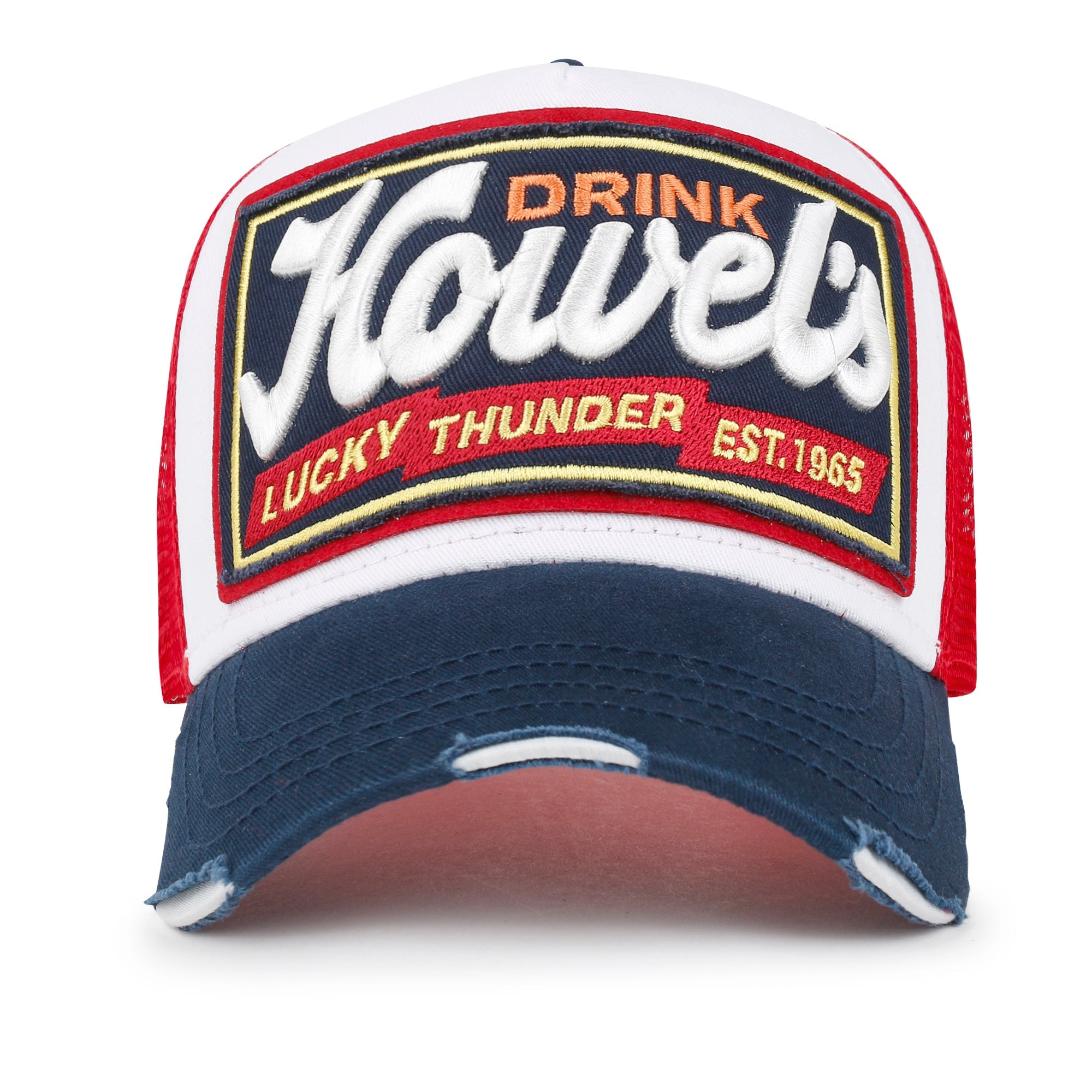 Premium Howels Embroidery Structured Crown Vintage Baseball Cap