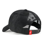 PREMIUM Star Embroidery Baseball Cap Faux Suede Trucker Hat