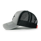 PREMIUM Star Embroidery Baseball Cap Faux Suede Trucker Hat