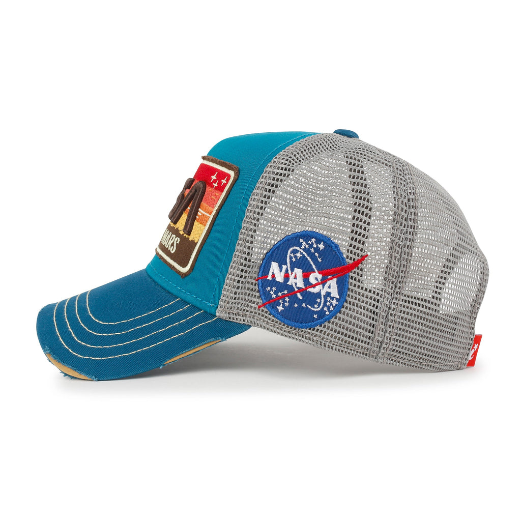 PREMIUM NASA Mission Rectangle Patch Embroidery Structured Baseball Cap
