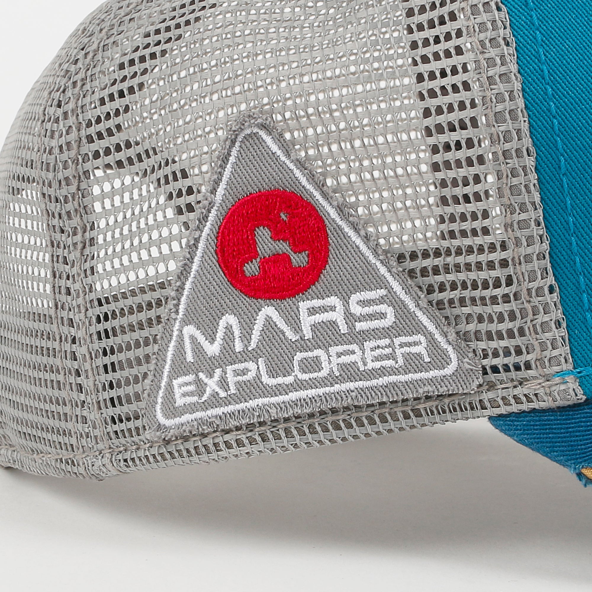 PREMIUM NASA Mission Rectangle Patch Embroidery Structured Baseball Cap