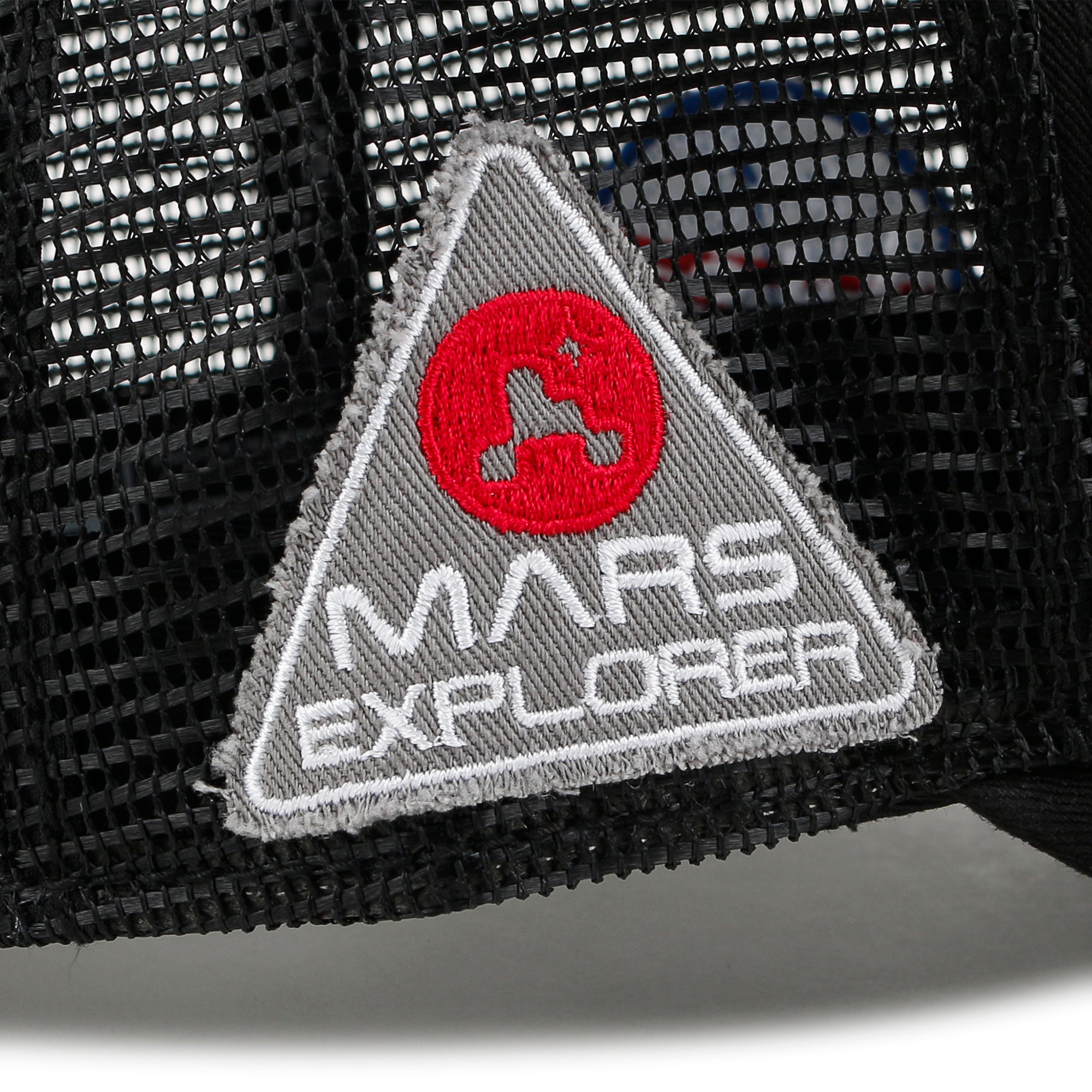 PREMIUM NASA Mission Rectangle Patch Embroidery Structured Baseball Cap
