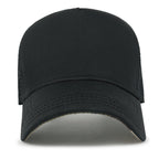 Extra Large Solid Cotton Mesh Back Baseball Cap XL Big Trucker Hat