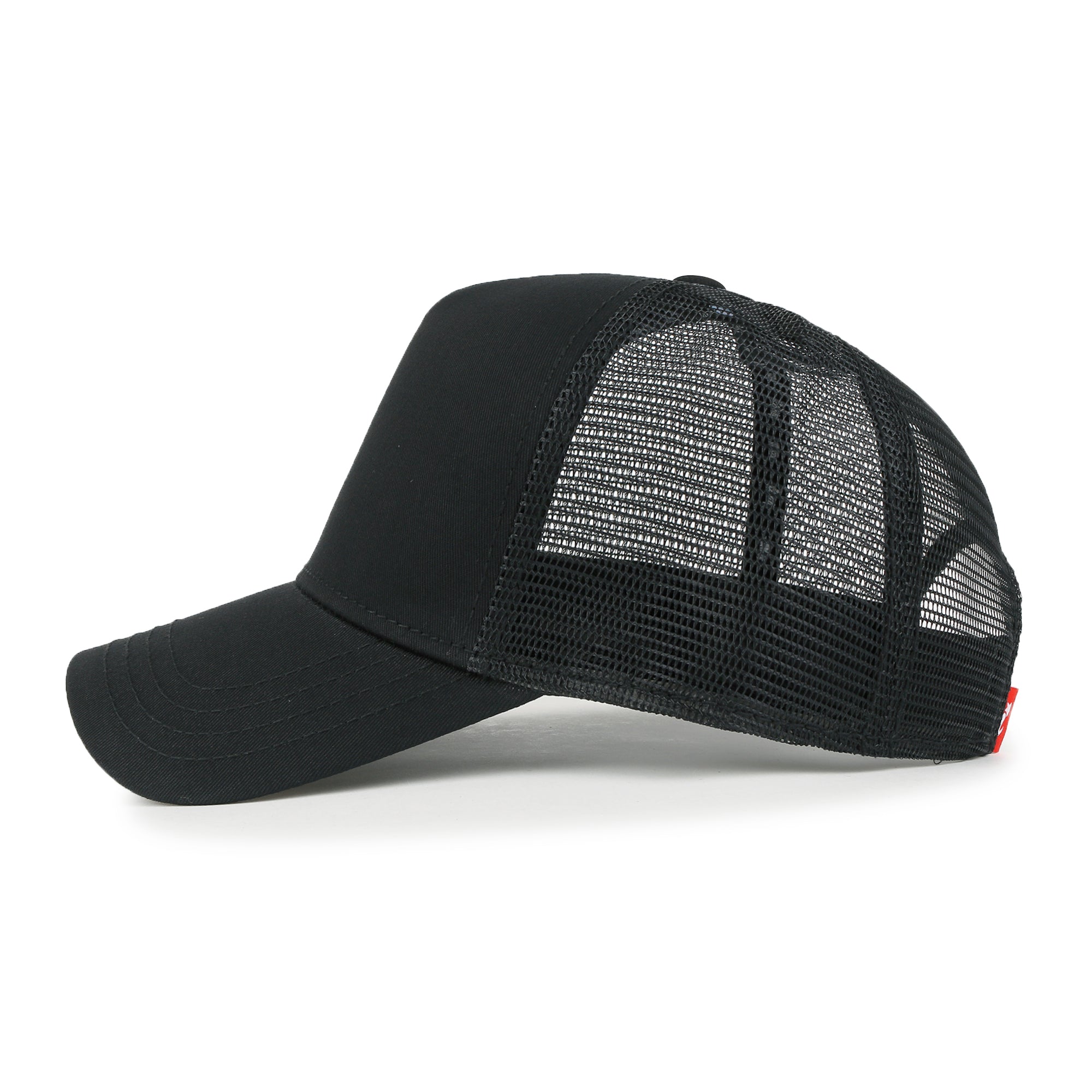 Extra Large Solid Cotton Mesh Back Baseball Cap XL Big Trucker Hat