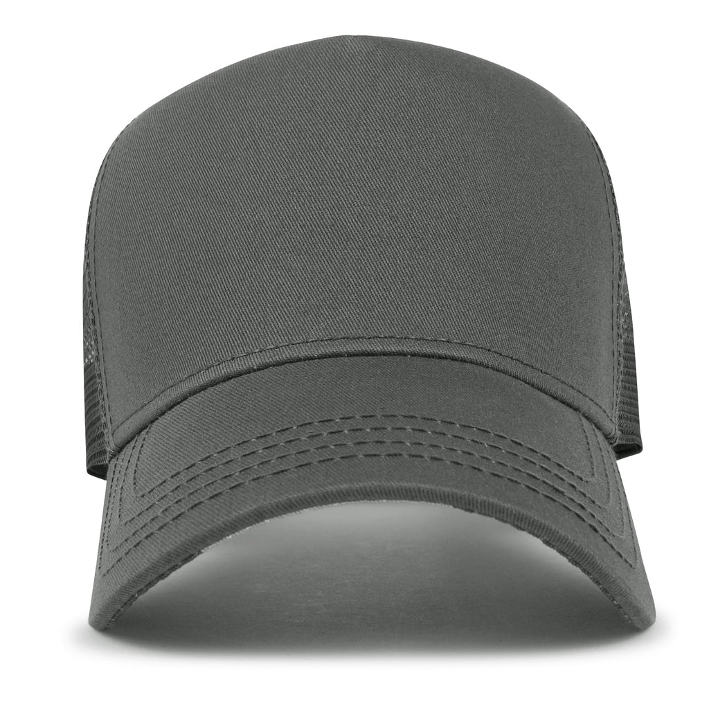 Extra Large Solid Cotton Mesh Back Baseball Cap XL Big Trucker Hat