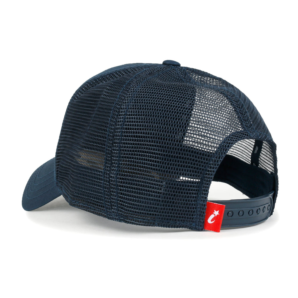 Extra Large Solid Cotton Mesh Back Baseball Cap XL Big Trucker Hat