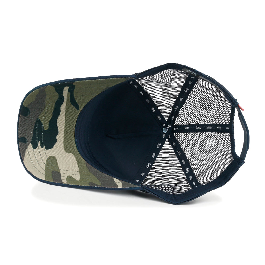Extra Large Solid Cotton Mesh Back Baseball Cap XL Big Trucker Hat