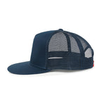 Extra Large Solid Cotton Mesh Back Baseball Cap XL Big Trucker Hat