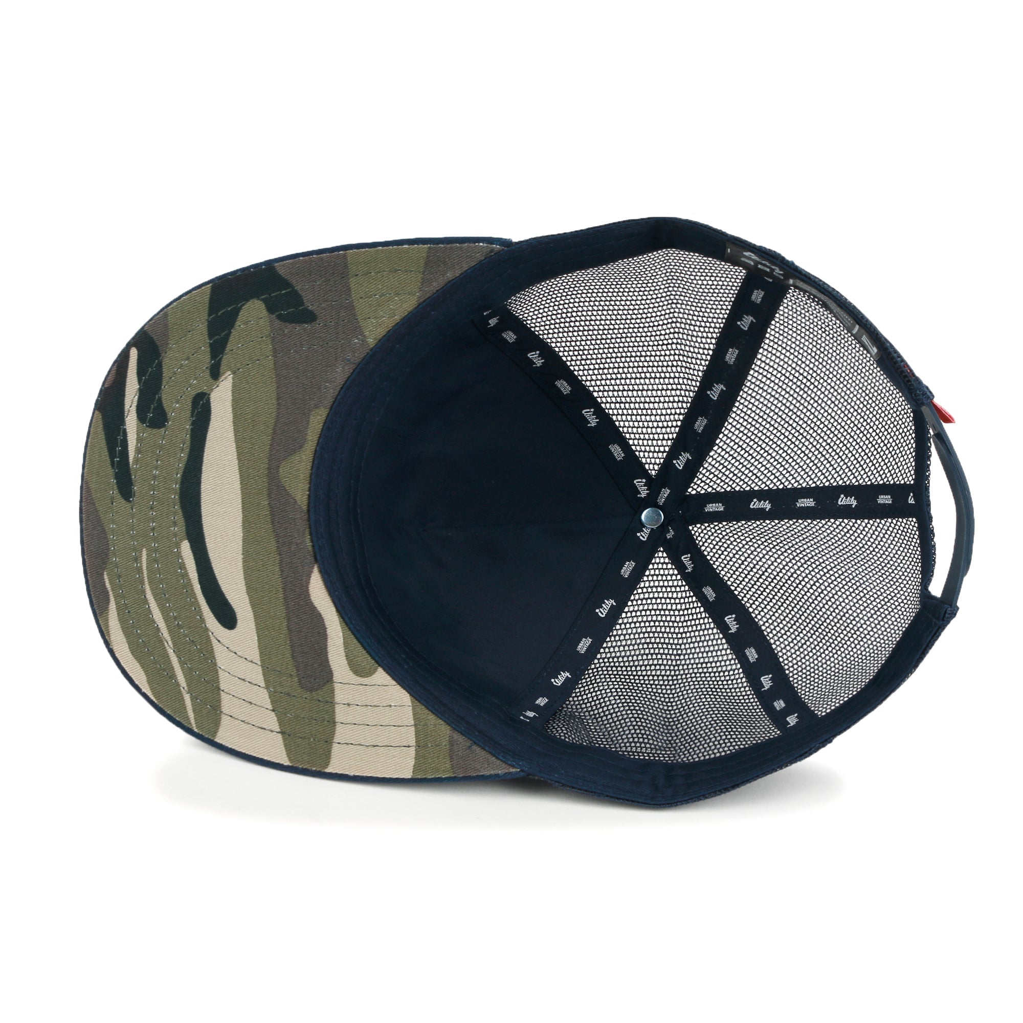 Extra Large Solid Cotton Mesh Back Baseball Cap XL Big Trucker Hat