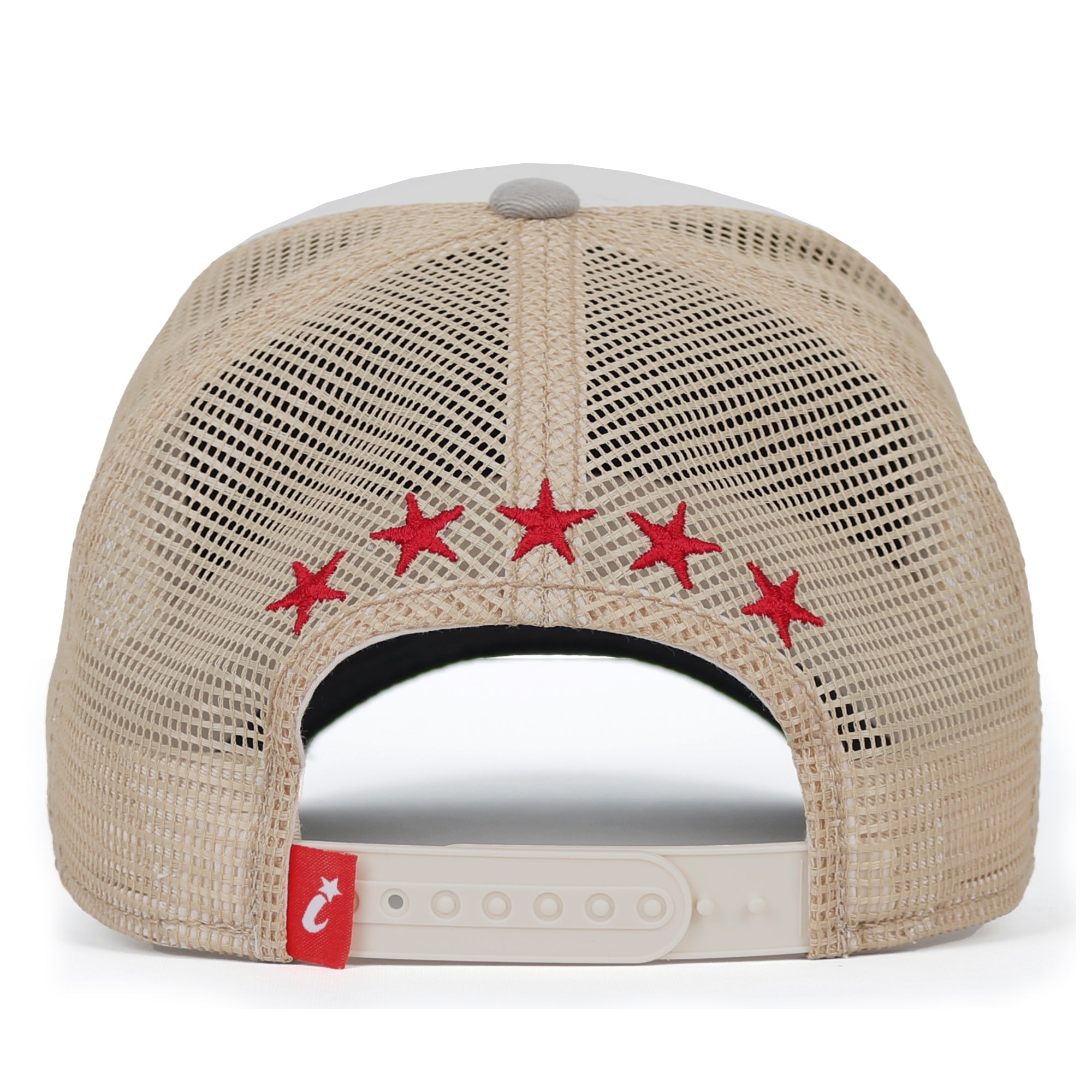 PREMIUM Faux Leather Star Patch Baseball Cap Cotton Vintage Trucker Hat