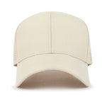 Blank Six Panel Basic Baseball Cap Laser Cut Air Hole Back Hat