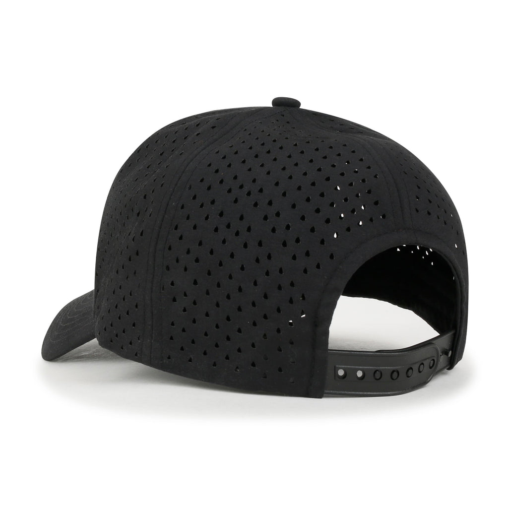 Blank Six Panel Basic Baseball Cap Laser Cut Air Hole Back Hat