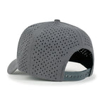 Blank Six Panel Basic Baseball Cap Laser Cut Air Hole Back Hat