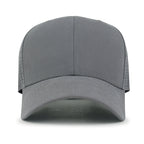 10 Bulk Pack Blank Six Panel Basic Baseball Cap Laser Cut Hole Back Hat