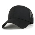 Blank Six Panel Mesh Back Baseball Cap Basic Snap Back Trucker Hat