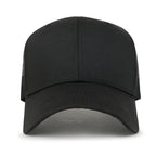 Blank Six Panel Mesh Back Baseball Cap Basic Snap Back Trucker Hat