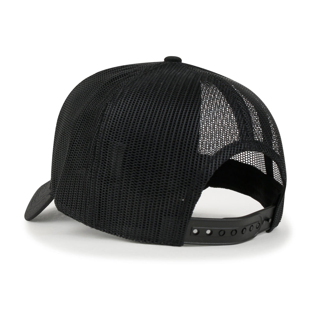Blank Six Panel Mesh Back Baseball Cap Basic Snap Back Trucker Hat