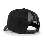 Blank Six Panel Mesh Back Baseball Cap Basic Snap Back Trucker Hat