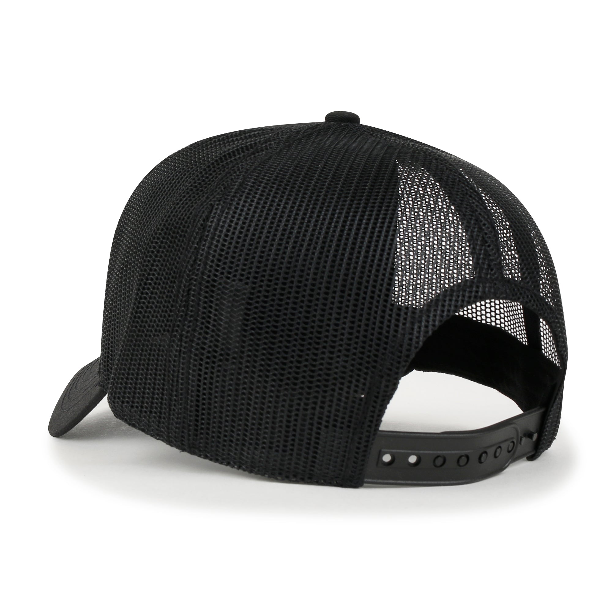 Blank Six Panel Mesh Back Baseball Cap Basic Snap Back Trucker Hat