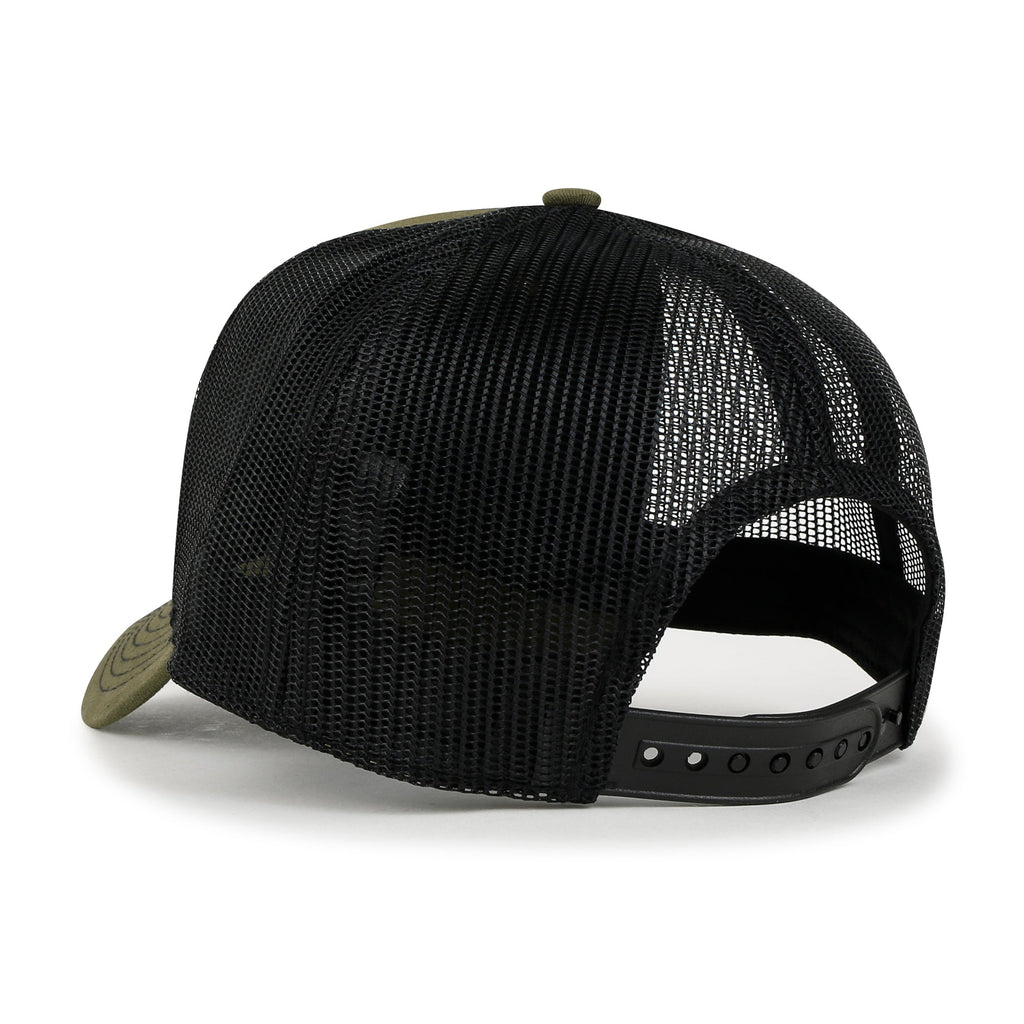 Blank Six Panel Mesh Back Baseball Cap Basic Snap Back Trucker Hat
