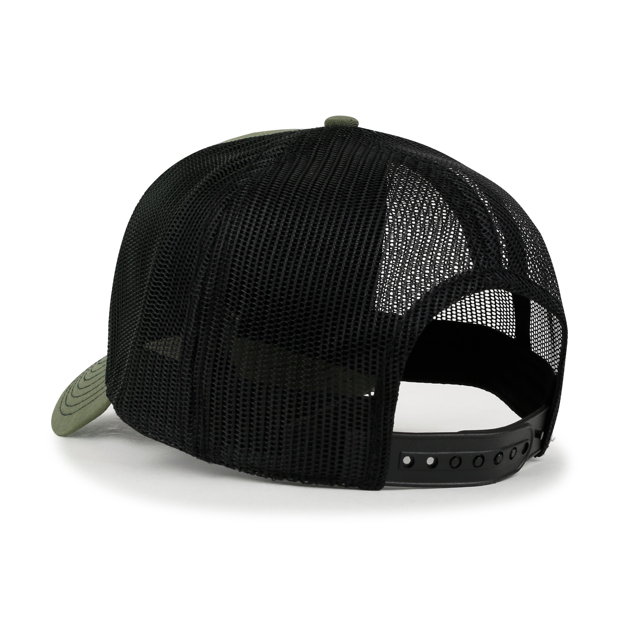 Blank Six Panel Mesh Back Baseball Cap Basic Snap Back Trucker Hat
