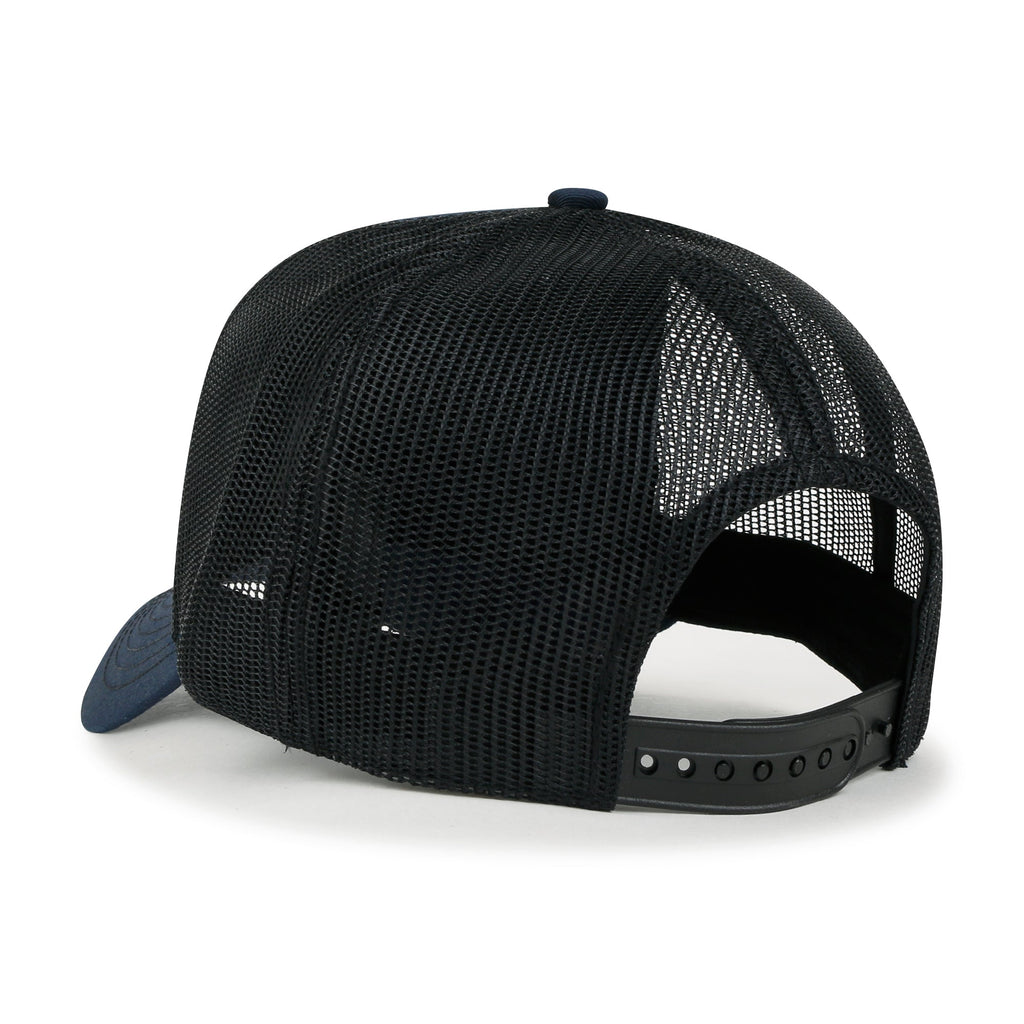 Blank Six Panel Mesh Back Baseball Cap Basic Snap Back Trucker Hat