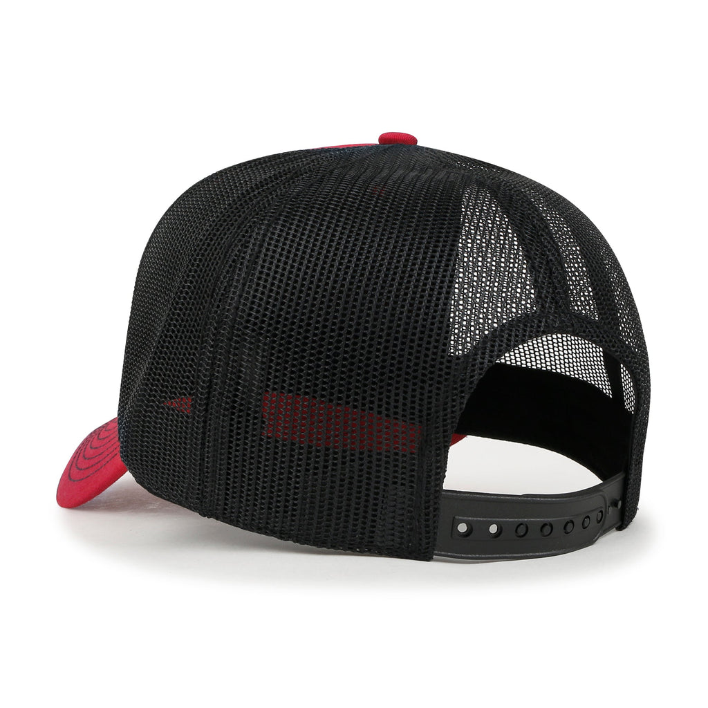 Blank Six Panel Mesh Back Baseball Cap Basic Snap Back Trucker Hat
