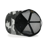 Blank Six Panel Mesh Back Baseball Cap Basic Snap Back Flat Brim Hat