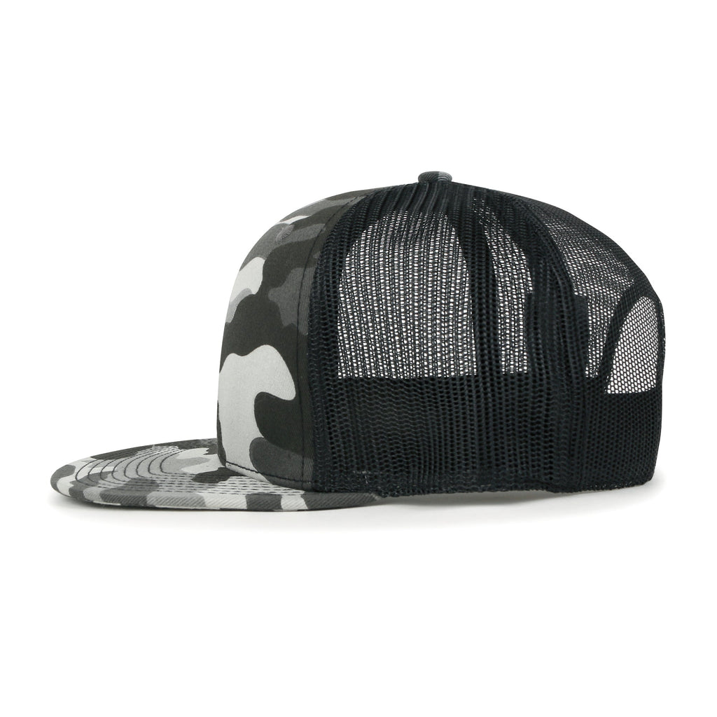 10 Bulk Pack Blank Six Panel Mesh Back Baseball Cap Basic Trucker Hat