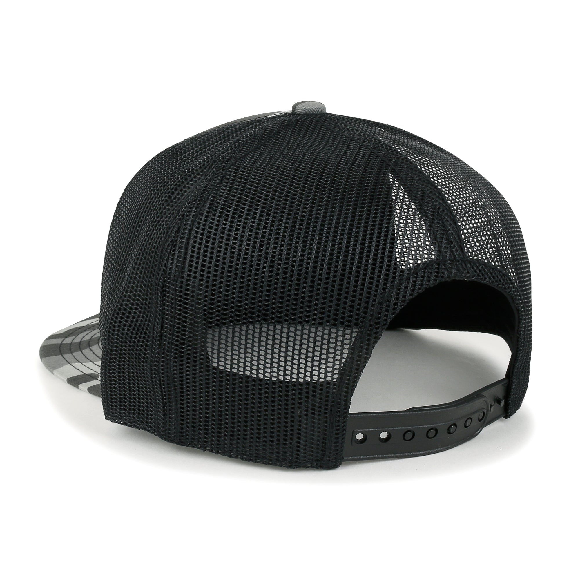 10 Bulk Pack Blank Six Panel Mesh Back Baseball Cap Basic Trucker Hat