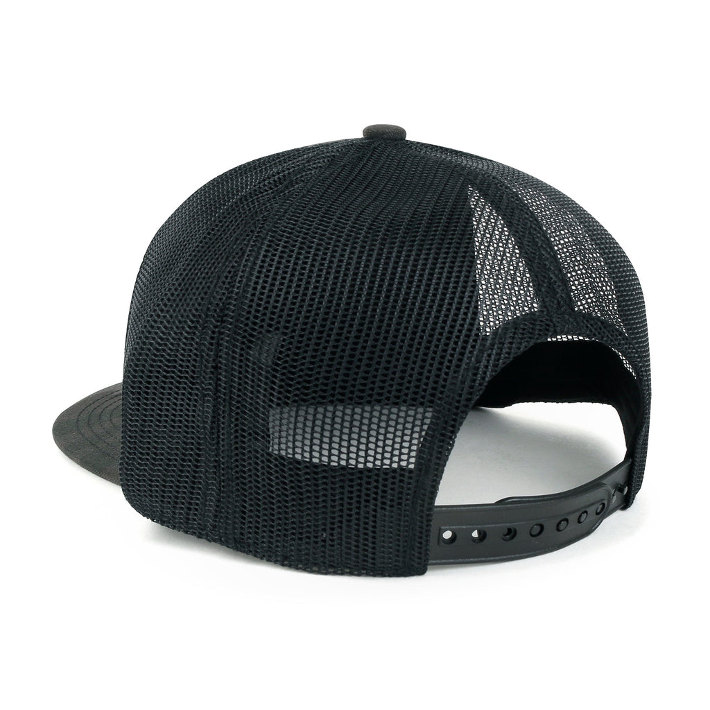 10 Bulk Pack Blank Six Panel Mesh Back Baseball Cap Basic Trucker Hat