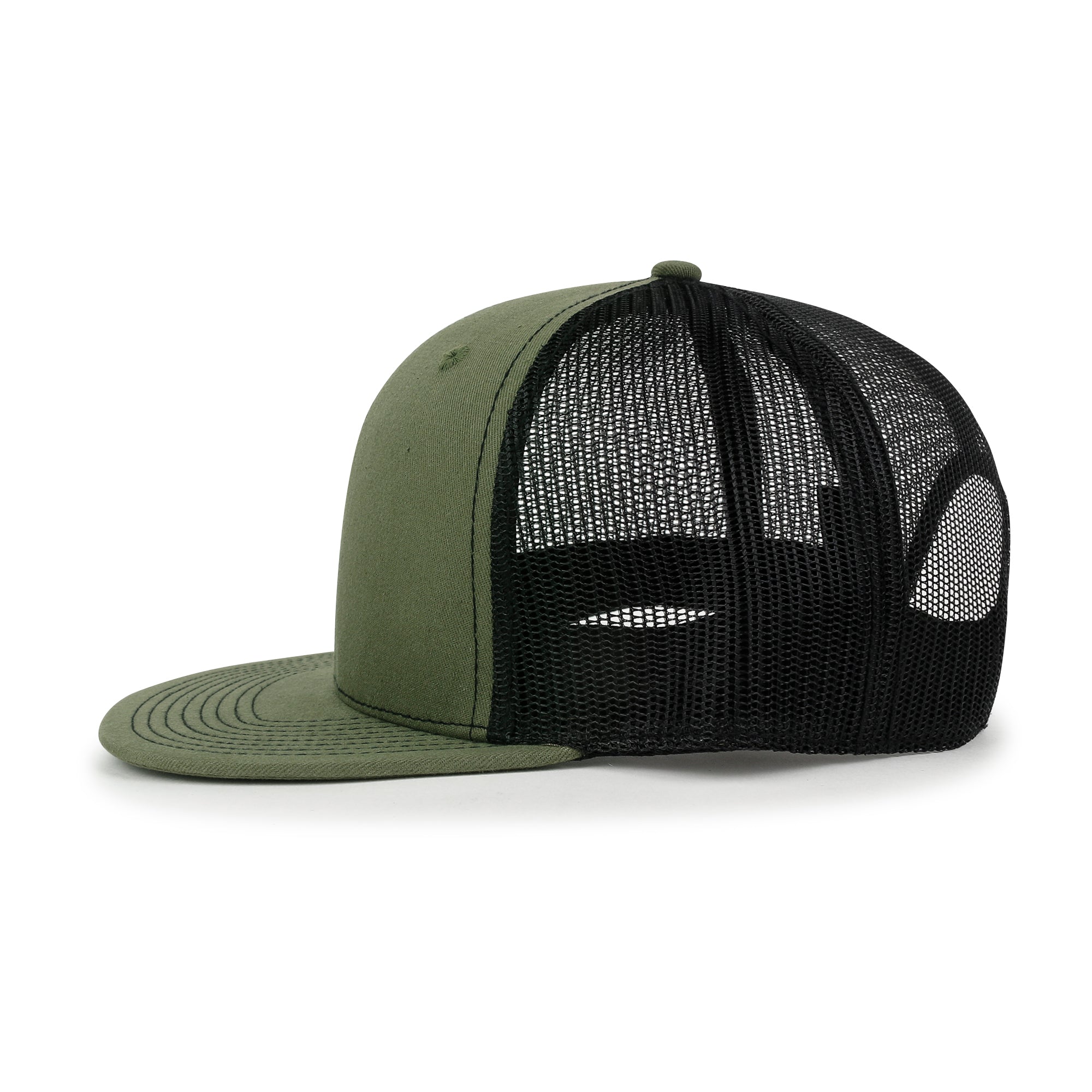 10 Bulk Pack Blank Six Panel Mesh Back Baseball Cap Basic Trucker Hat