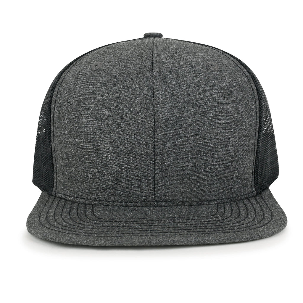 10 Bulk Pack Blank Six Panel Mesh Back Baseball Cap Basic Trucker Hat