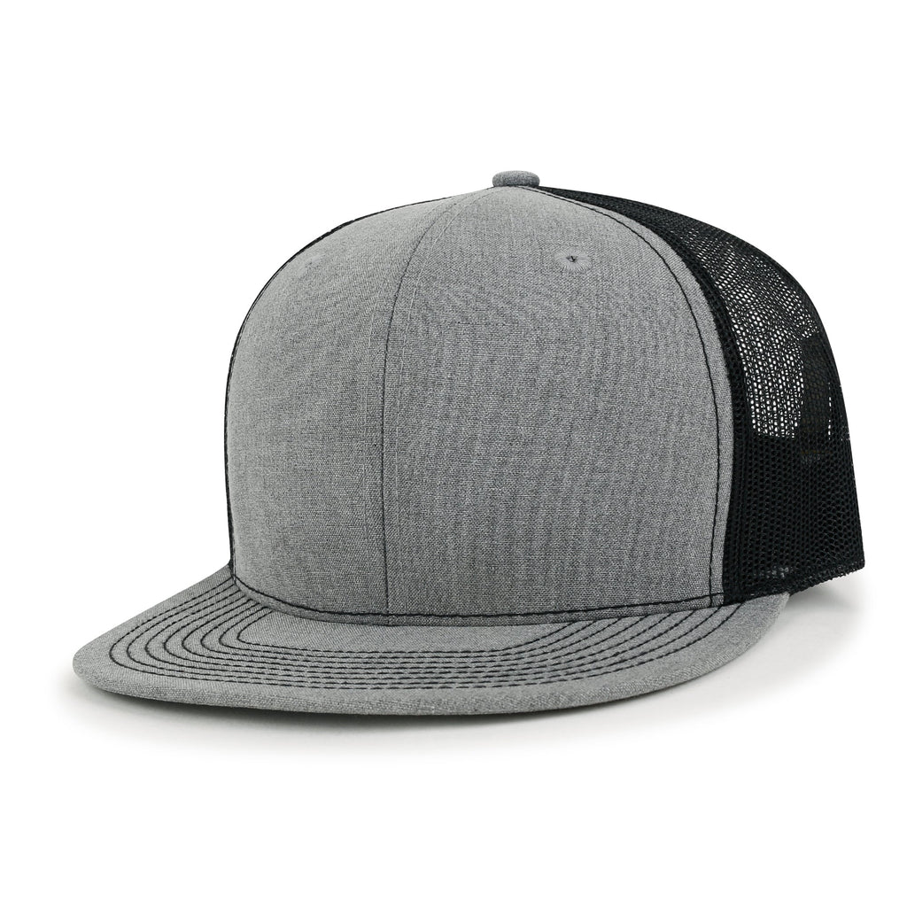 10 Bulk Pack Blank Six Panel Mesh Back Baseball Cap Basic Trucker Hat