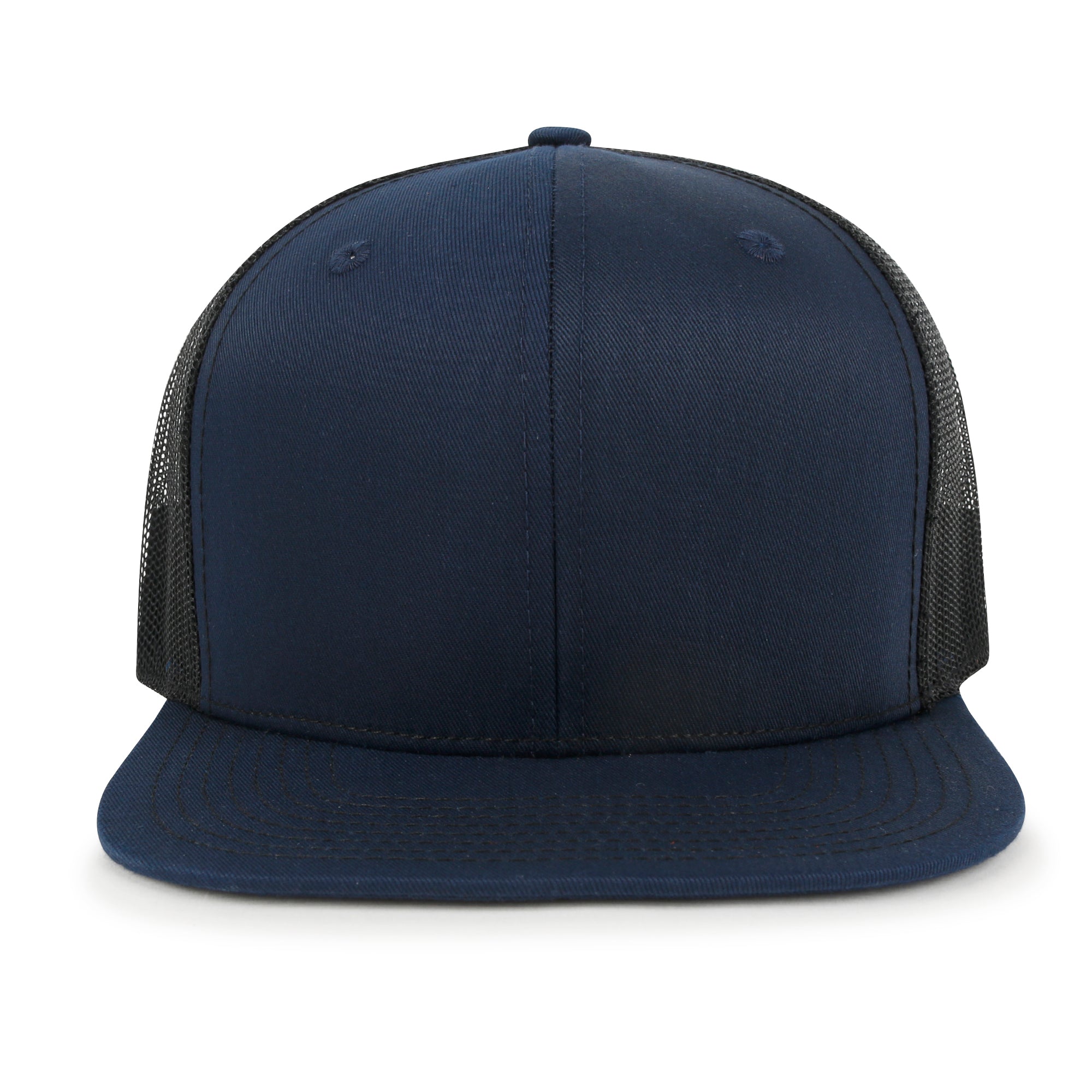 10 Bulk Pack Blank Six Panel Mesh Back Baseball Cap Basic Trucker Hat