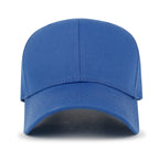 Blank Six Panel Cotton Baseball Cap Basic Hook And Loop Back Trucker Hat