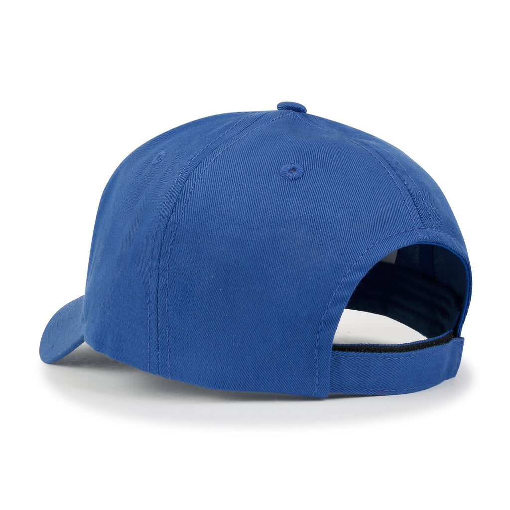 Blank Six Panel Cotton Baseball Cap Basic Hook And Loop Back Trucker Hat