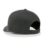 Blank Six Panel Cotton Baseball Cap Basic Hook And Loop Back Trucker Hat