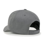 Blank Six Panel Cotton Baseball Cap Basic Hook And Loop Back Trucker Hat