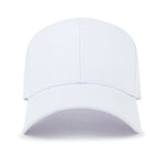 Blank Six Panel Cotton Baseball Cap Basic Hook And Loop Back Trucker Hat