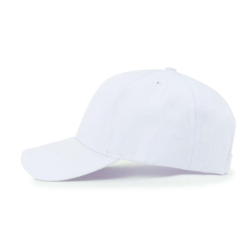 Blank Six Panel Cotton Baseball Cap Basic Hook And Loop Back Trucker Hat